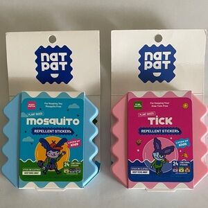 Natpat Mosquito and Tick Repellent Stickers for kids all natural essential oils